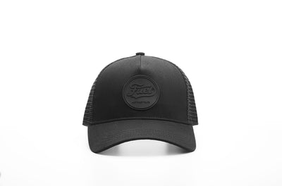 BLACK PATCH CAP